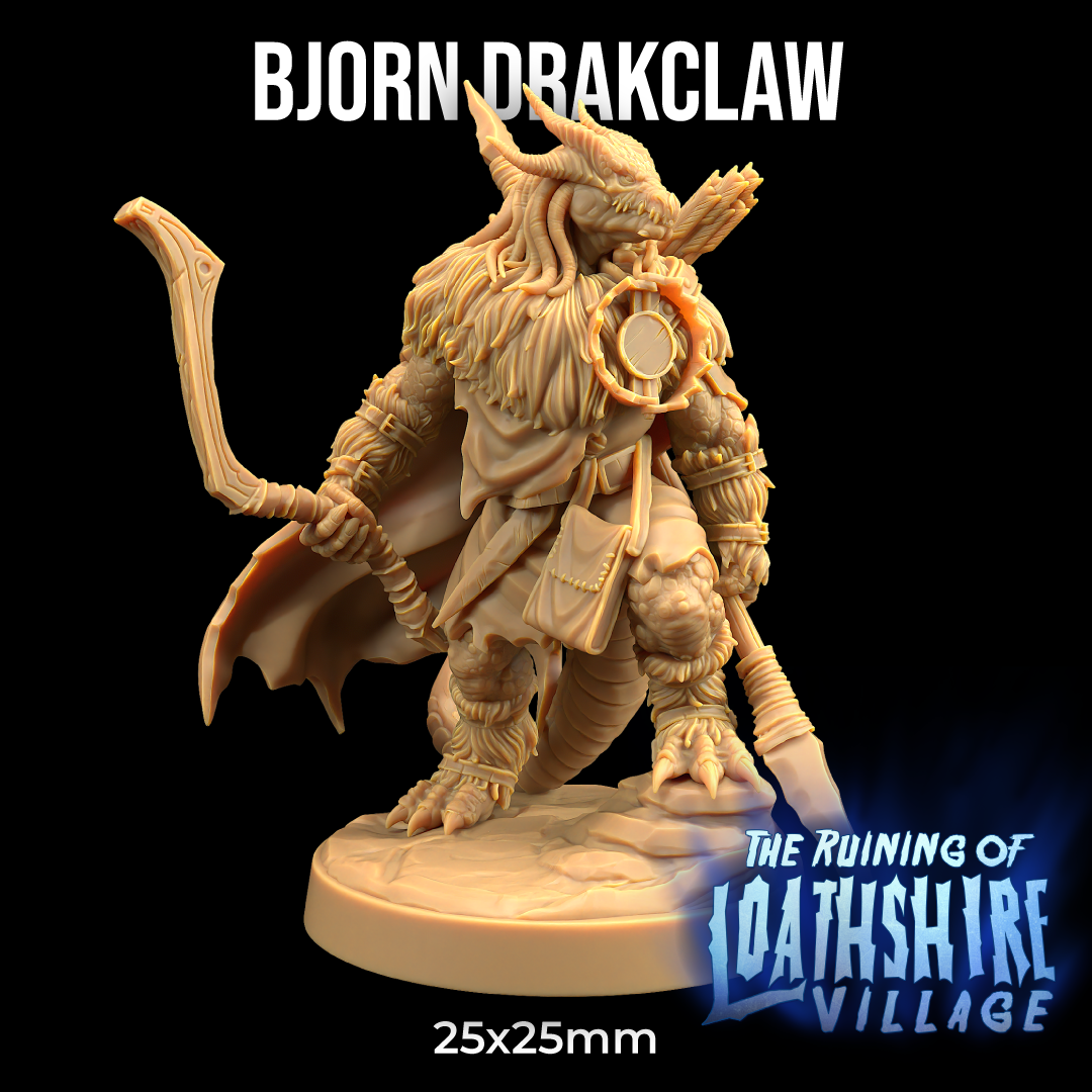 Bjorn Drakclaw | PRESUPPORTED | The Ruining of Loathshire Village